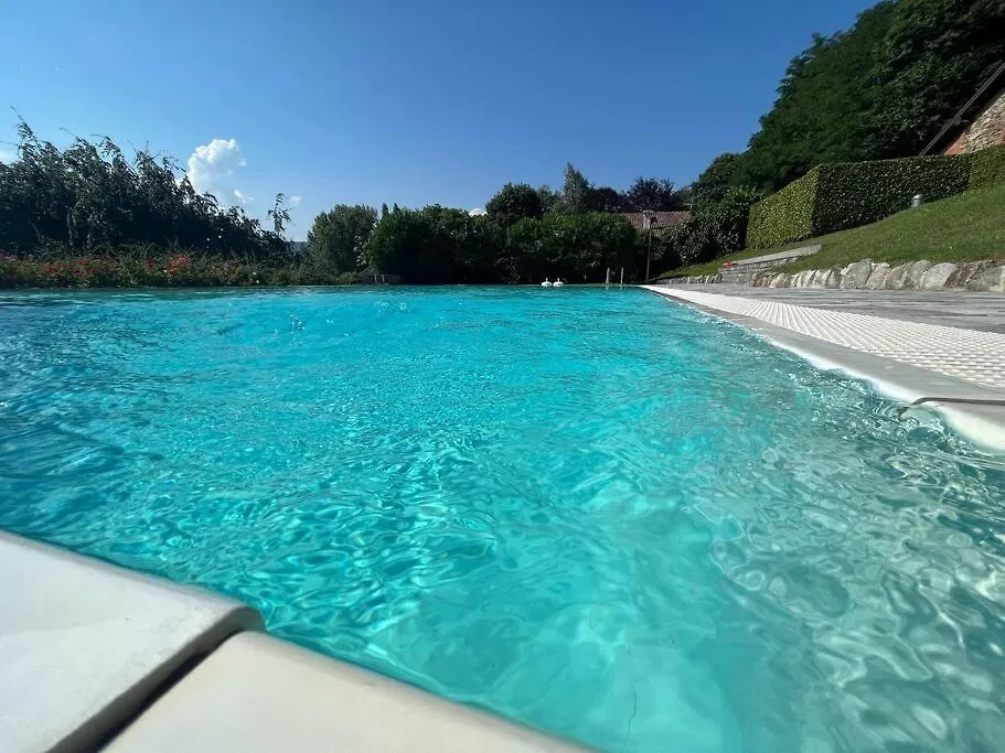 Casa Fronte Lago Con Piscina Villa Angera Italy